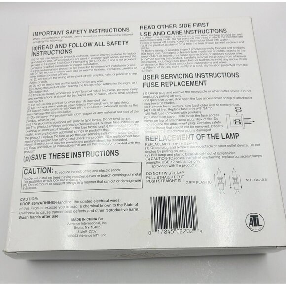 Vintage Tree Topper Gold Tinsel White Light Up Angel Silhouette Christmas Tested - Picture 4 of 8